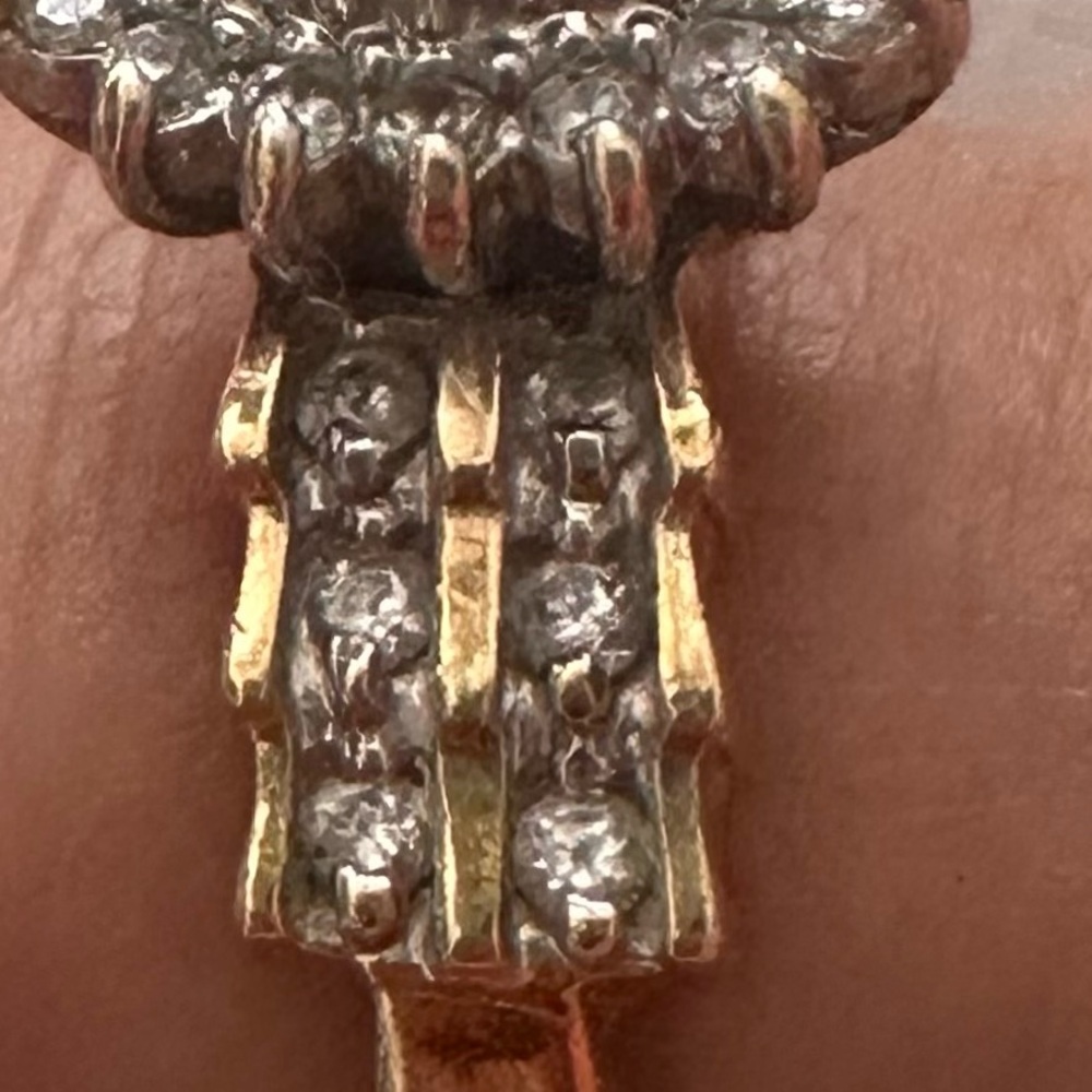 Beautiful 14k & .5 diamond vintage 80s cocktail ring - Picture 13 of 17